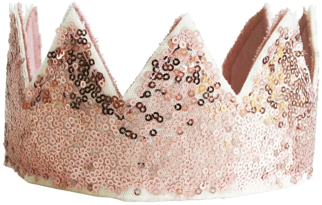 Sequin Crown - Rose Gold alimrose