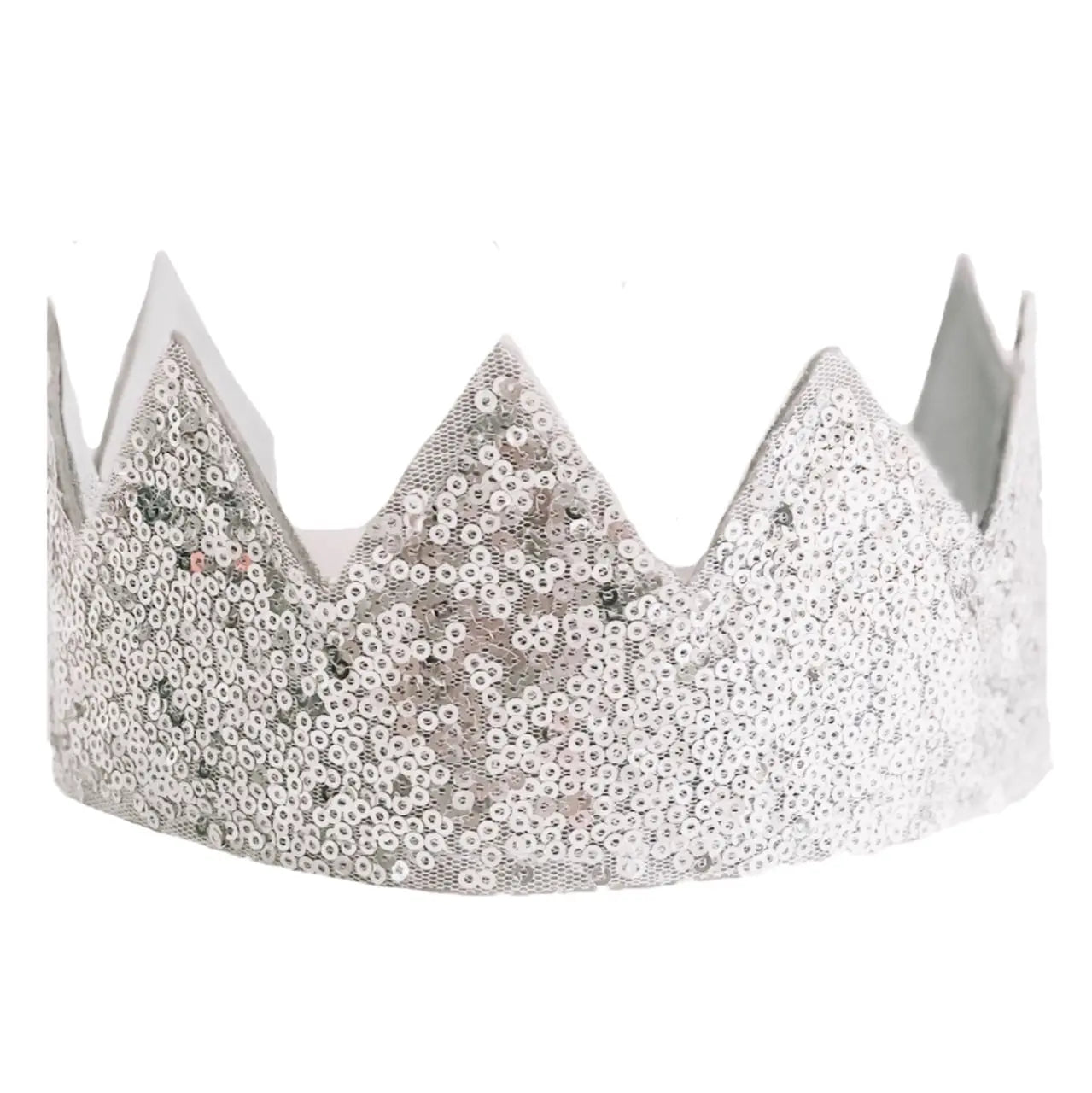 Sequin Crown, Silver alimrose