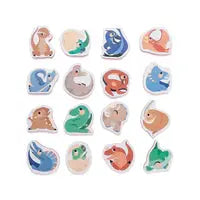 Soft foam bath puzzle dinosaurs Petit Monkey