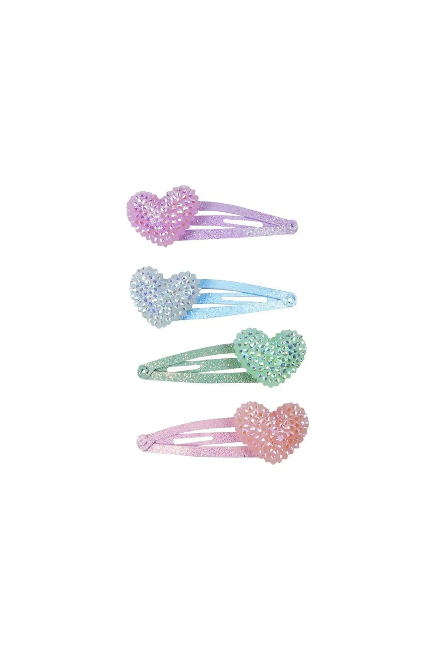 Sparkle Heart Bobble Hair Clips Great Pretenders