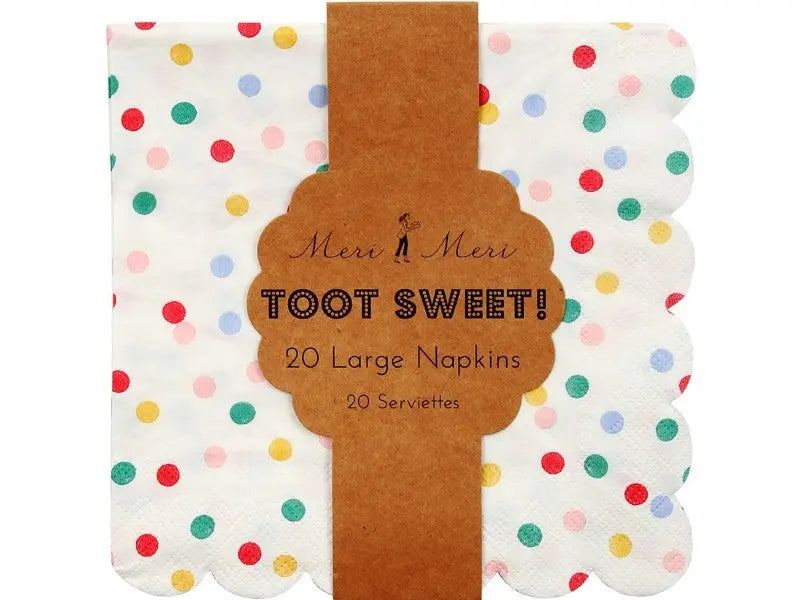 Spotty Small Napkins Meri Meri