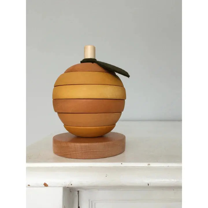 Stacking fruits orange Konges Slojd