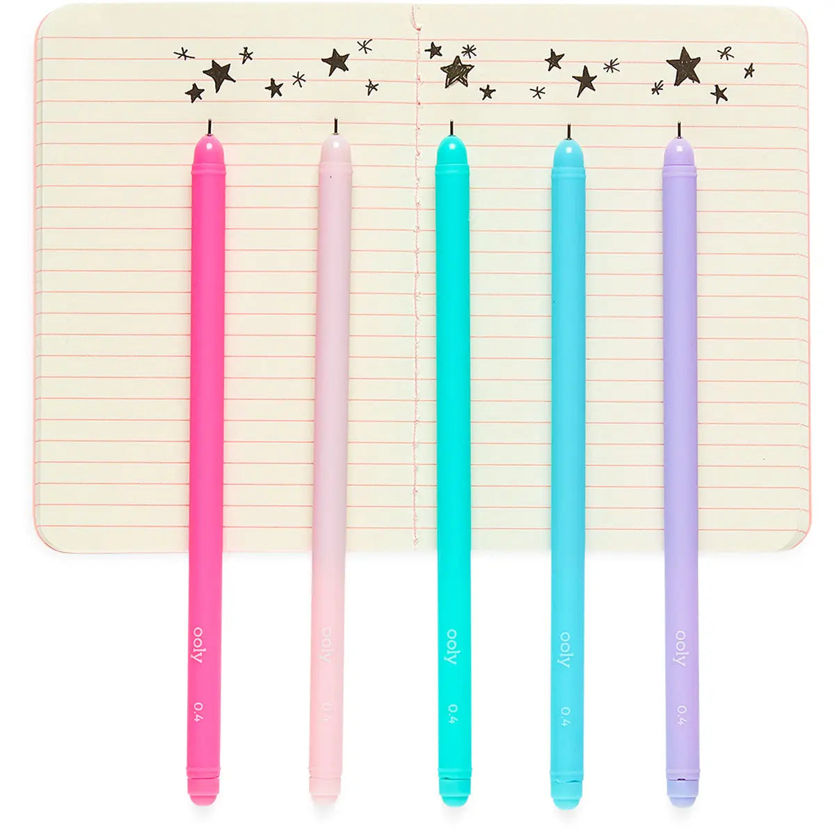 Starry Starry Writers Gel Pens – Display of 30 OOLY