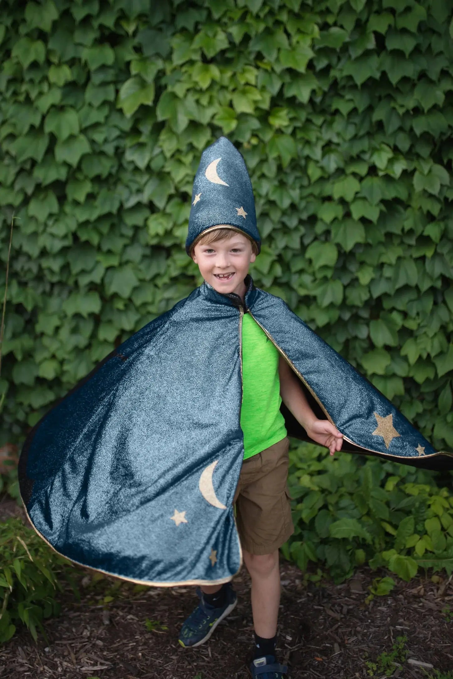 Starry night wizard cape & hat Great Pretenders