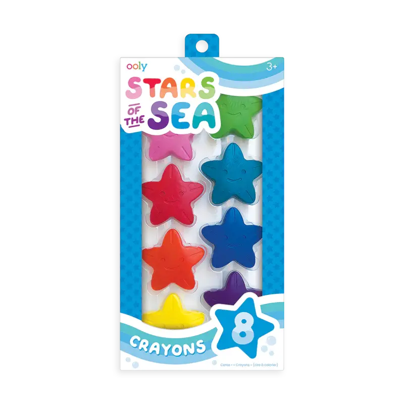 Stars of the sea - crayons set of 8 OOLY