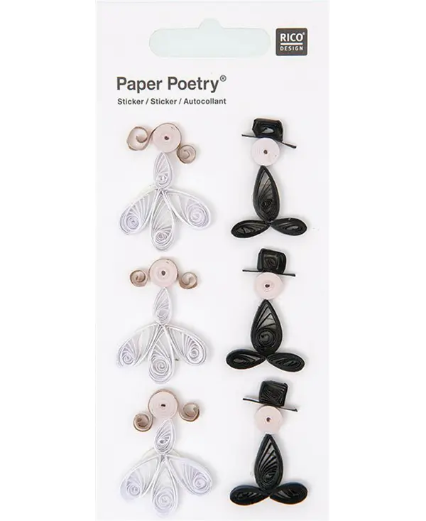 Stickers bridal couple Rico design