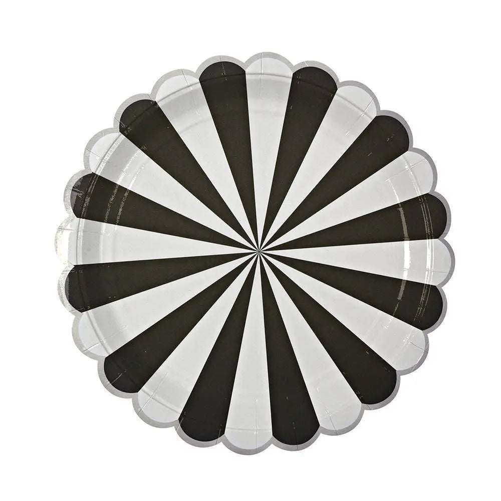 Stripe plates Meri Meri