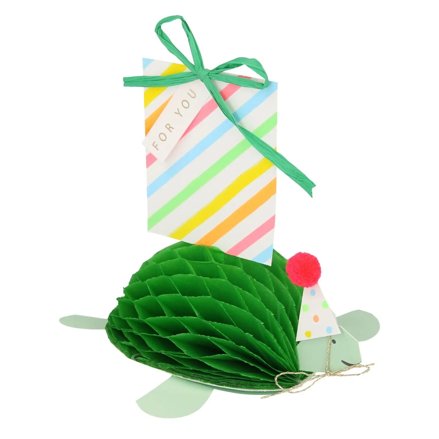 Tortoise honeycomb Greeting Card Meri Meri