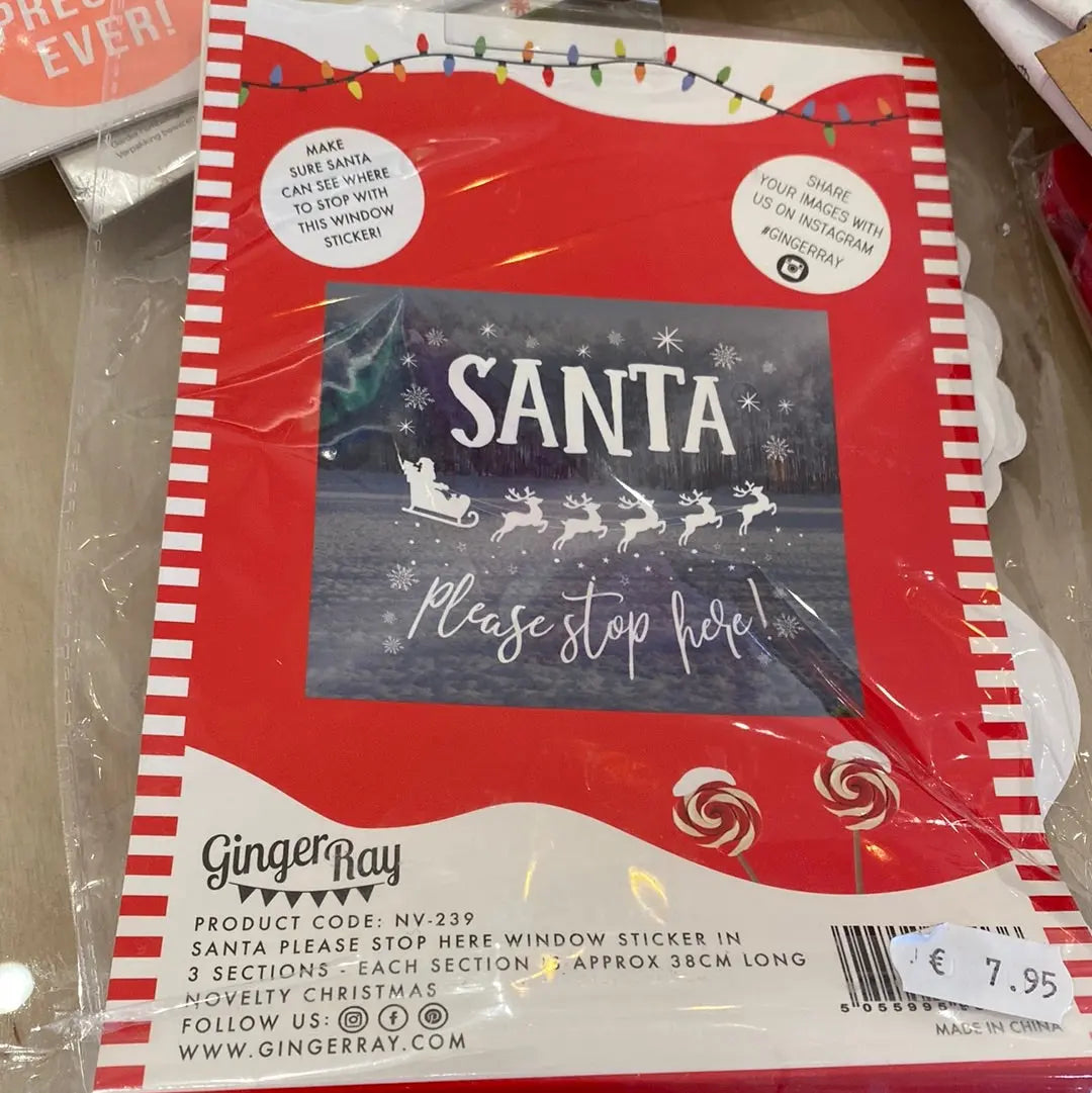 Window sticker Ginger Ray