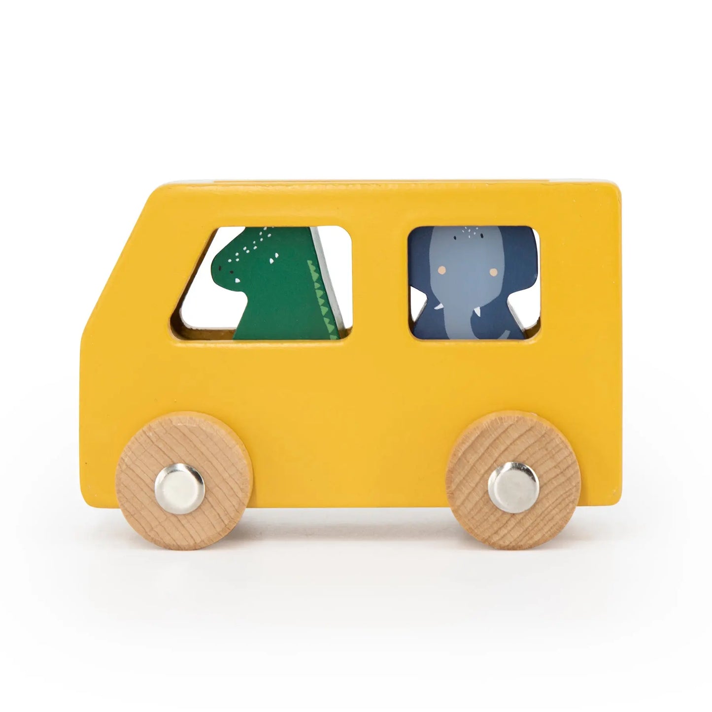 Wooden animal car set Trixie