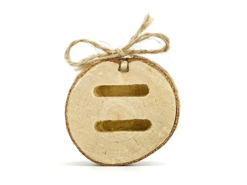 Wooden ring bearer Partydeco