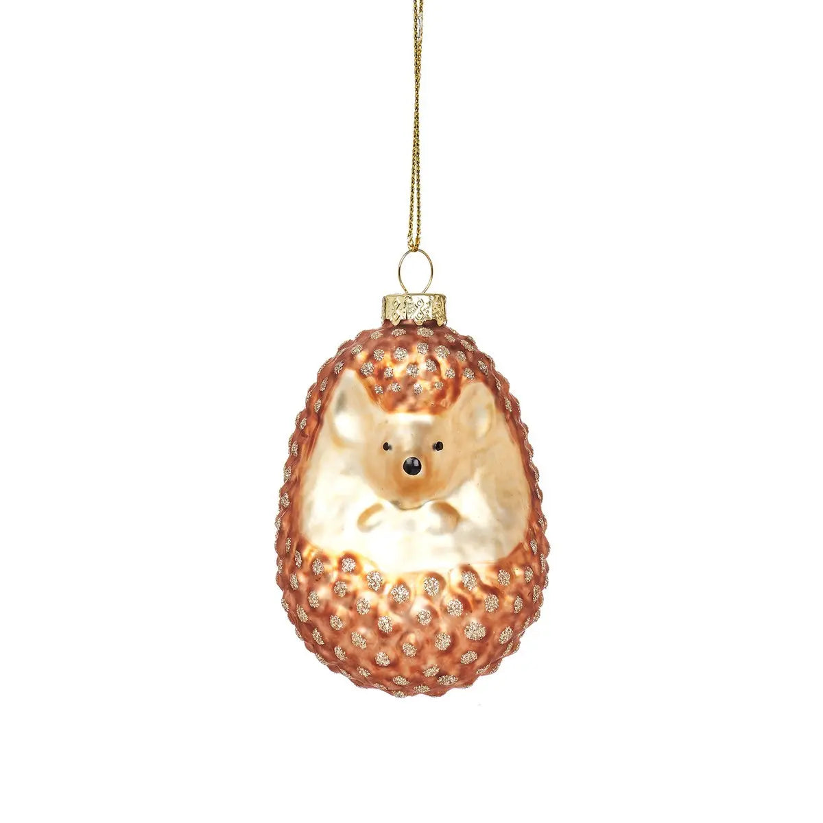 Woodland Hedgehog Shaped Bauble - SASS & BELLE SASS AND BELLE