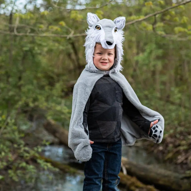 Woodland Storybook Wolf Cape Great Pretenders