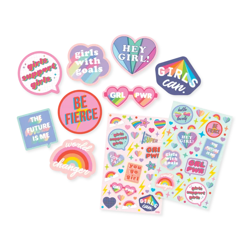 grl pwr scented stickers - 10 piece set OOLY