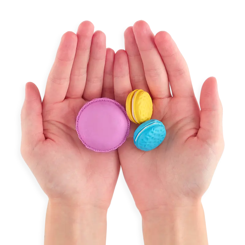 le macaron pâtisserie scented erasers - set of 5 OOLY