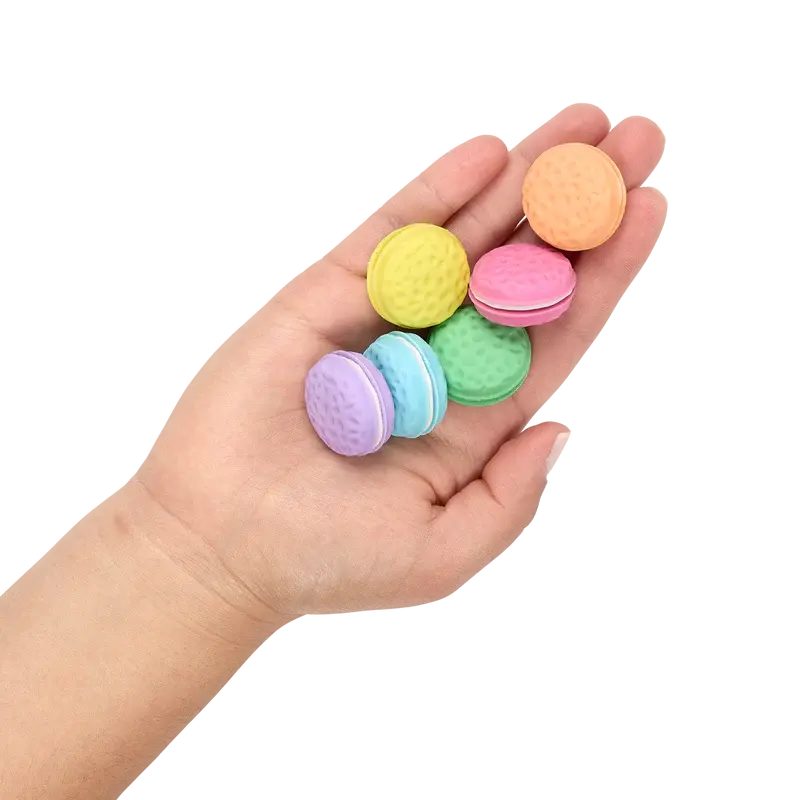 macarons scented erasers OOLY