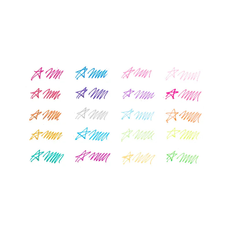 mini doodlers scented gel pens - set of 20 OOLY