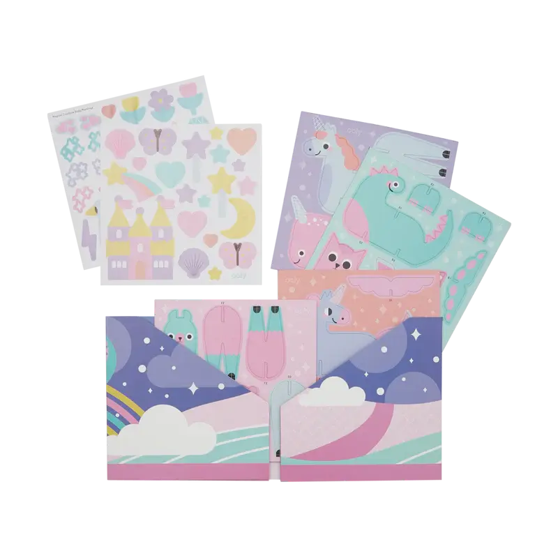 pop! make and play activity scene - magical creatures OOLY