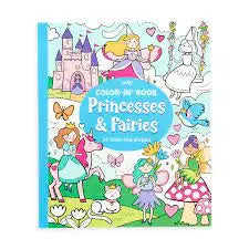 princesses and fairies coloring book OOLY