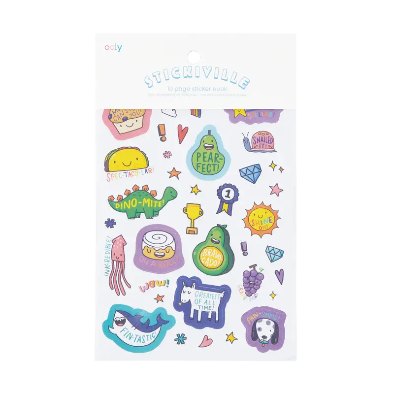 stickiville reward sticker book OOLY