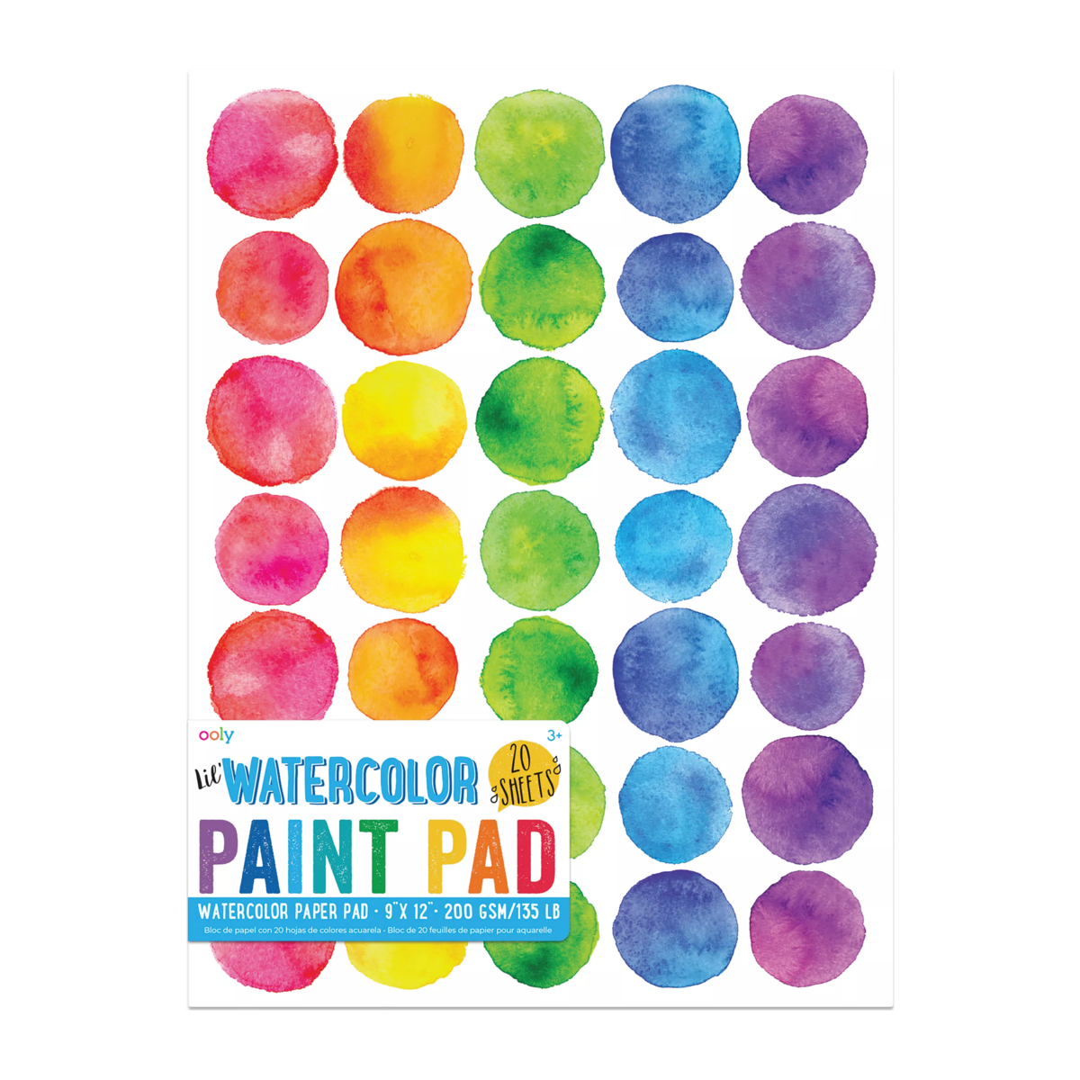 Ooly – Lil’ Watercolor Paint Pad