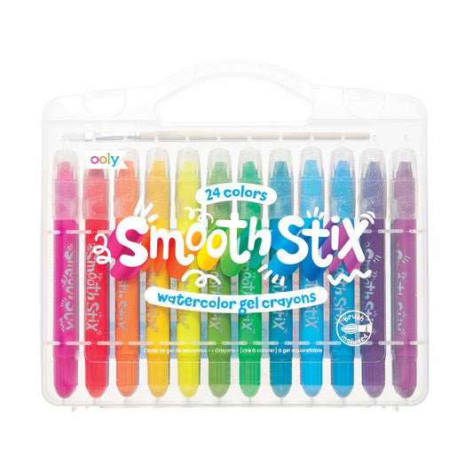 Ooly – Smooth Stix Watercolor Gel Crayons Big Set