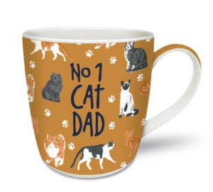 No 1 Cat Dad Mug