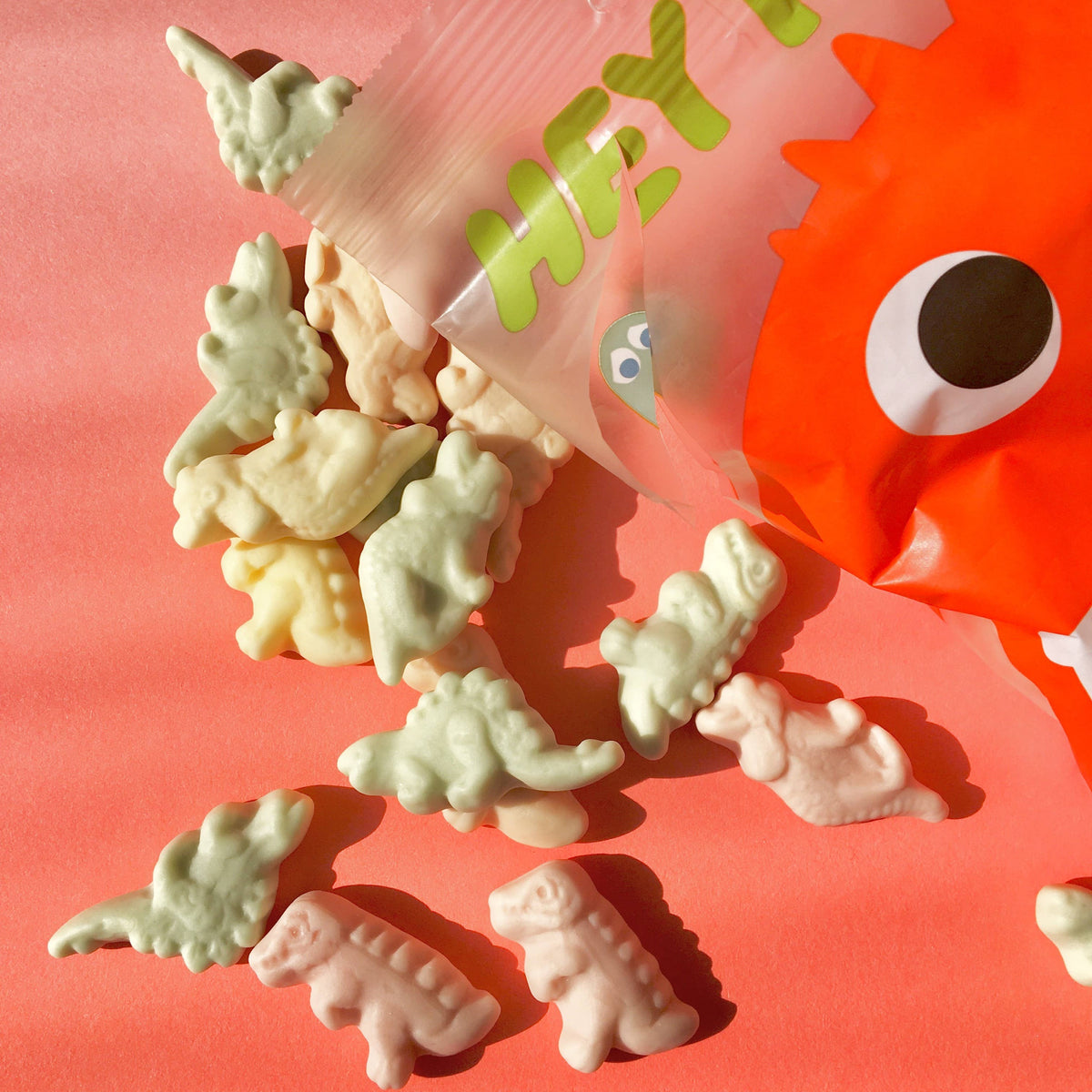 HEY YUM! - HEY YUM! Triassic Garden - Organic Fruit Marshmallows, 100g
