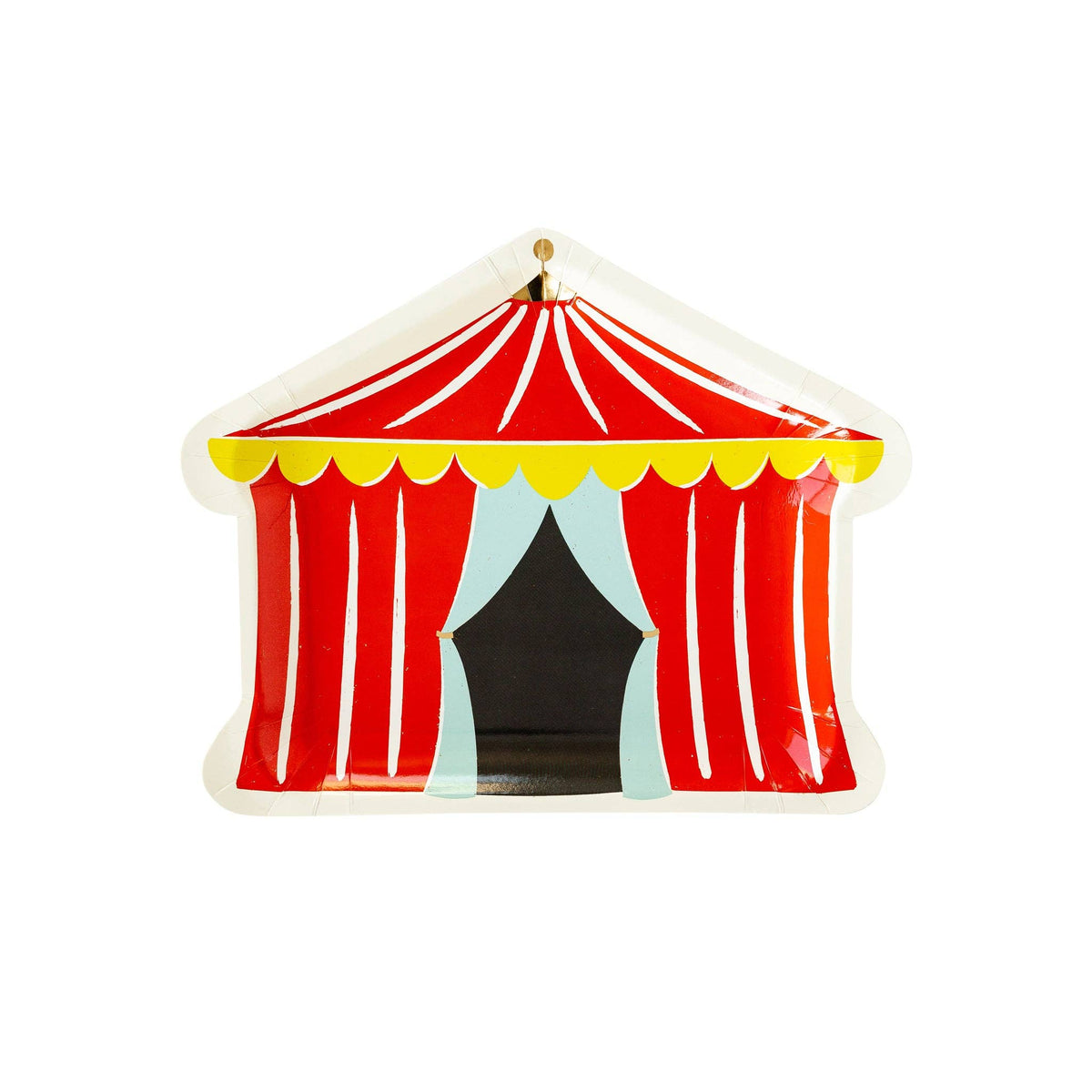 My Mind’s Eye - CAR940 -  Carnival Tent Shaped Plate