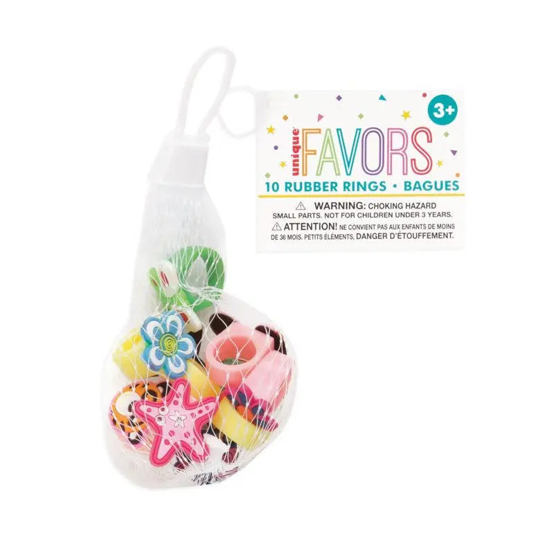 10 rubber rings Cotillons D Alsace