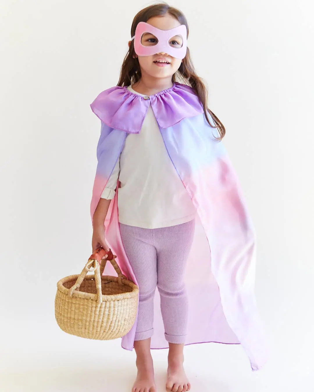 100% Silk Capes for Dress - Rainbow Sarah’s Silks