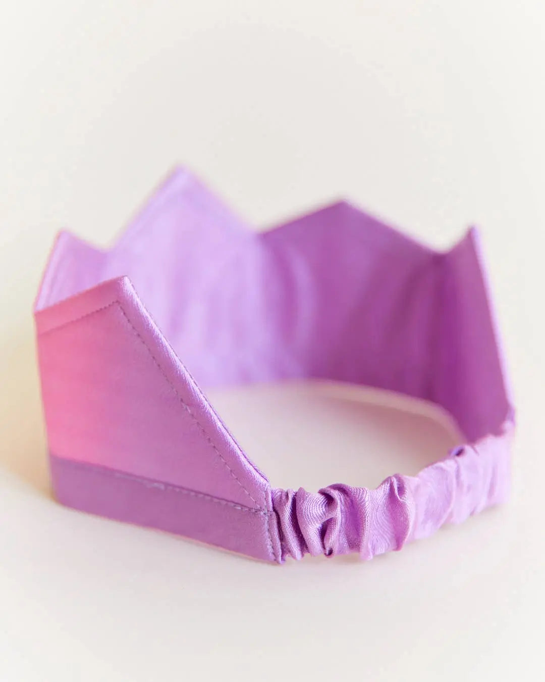 100% Silk Pink & Purple Crown Sarah’s Silks