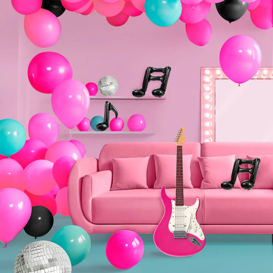 SET Latex Music Globes