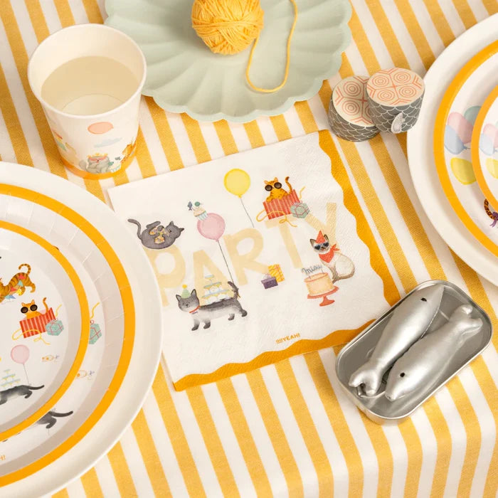 Double Layer Paper Napkin 33 x 33 cm Kittens