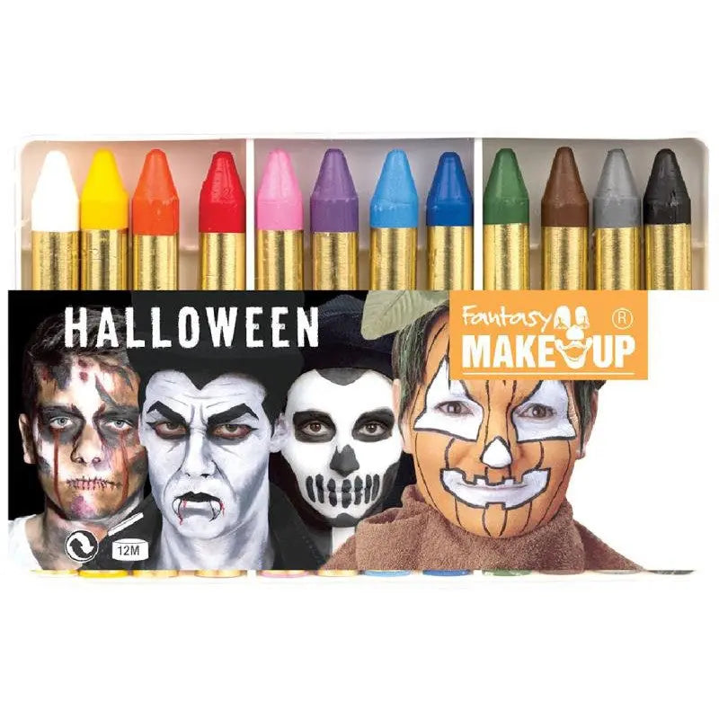 12 crayons Halloween Cotillons D Alsace