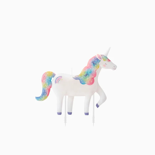 Magical Unicorns Birthday Candle