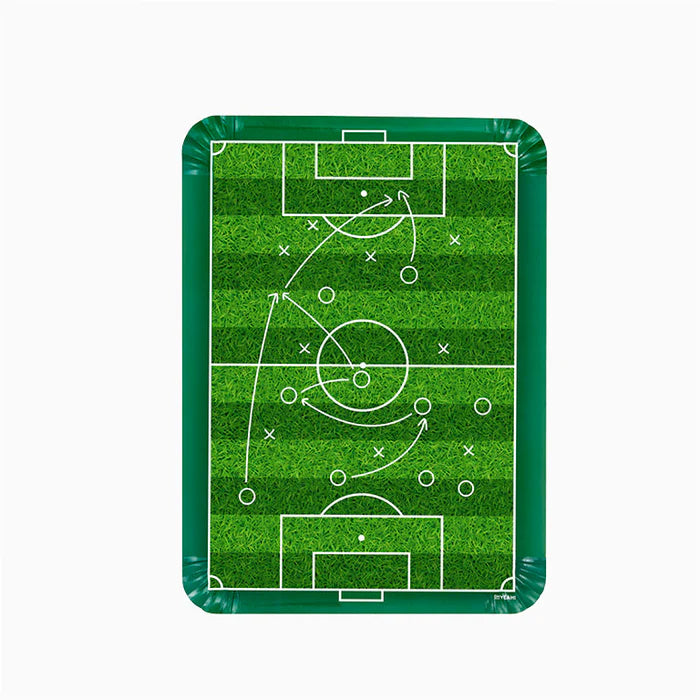 Football Party Tray | Cardboard Serving Tray Decor