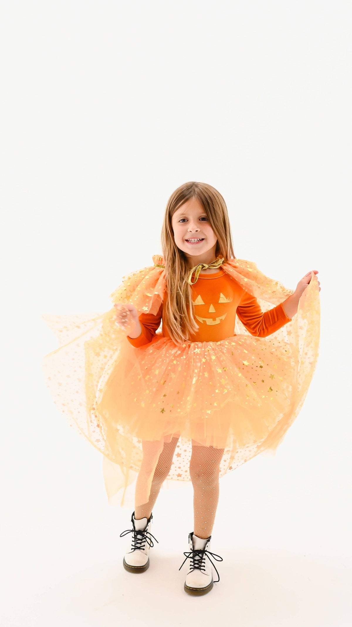 Fancy Shmancy Baby - Orange whimsical pumpkin:
