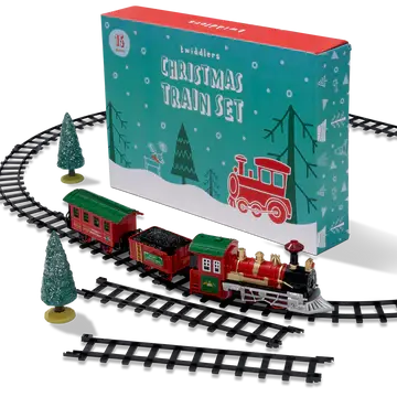 15 Piece Christmas Train Set Twiddlers
