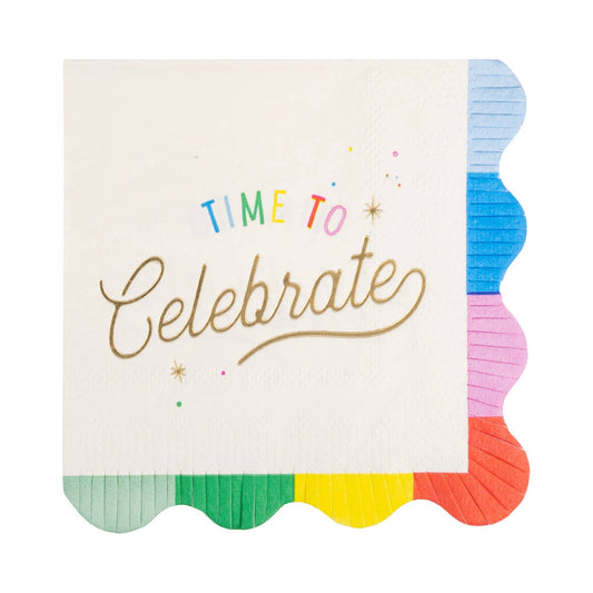 My Mind’s Eye - HBD1138 - Time to Celebrate Cocktail Napkin