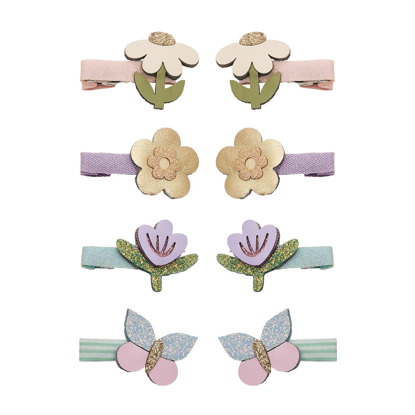 Flower garden mini clips