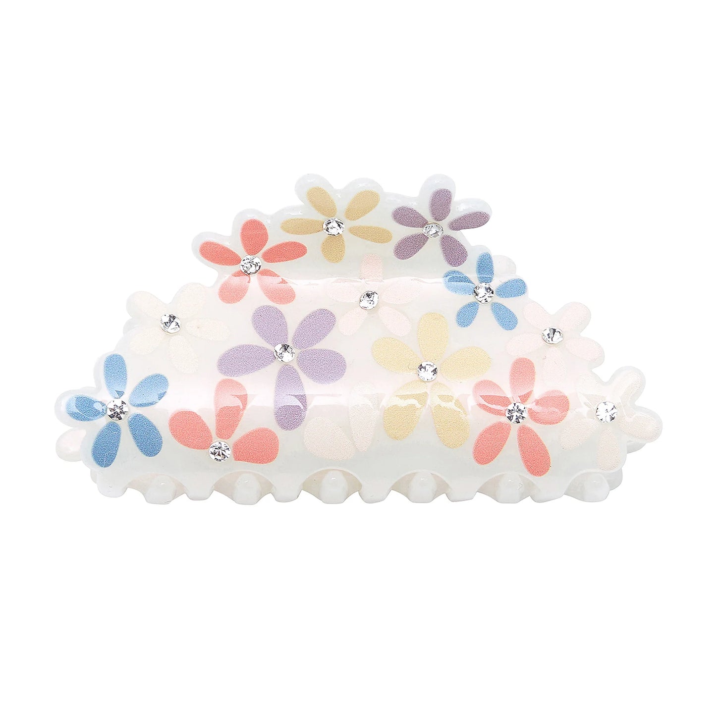 Flower claw clip