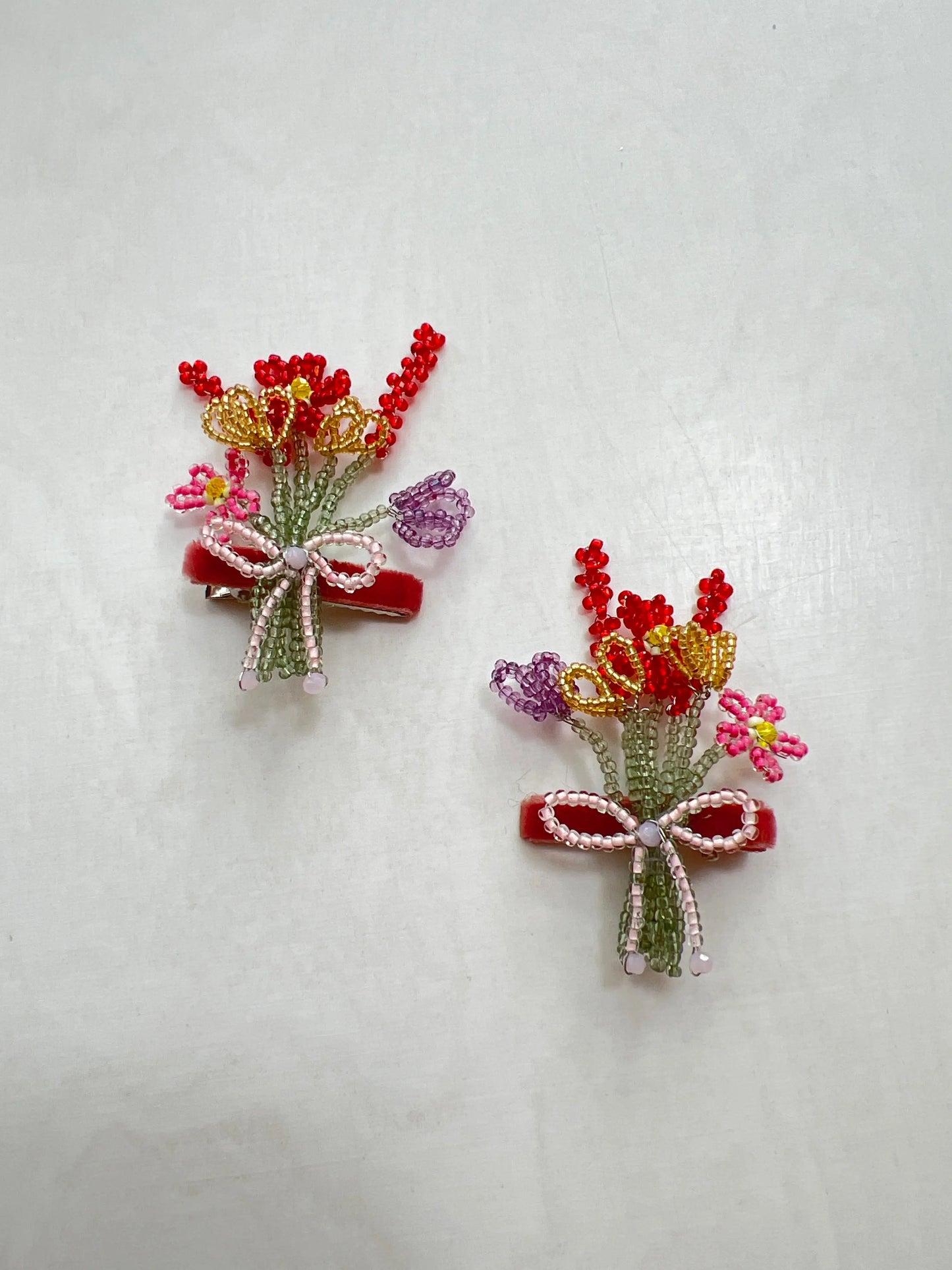 2 pack pearly flower hair clip Konges Slojd