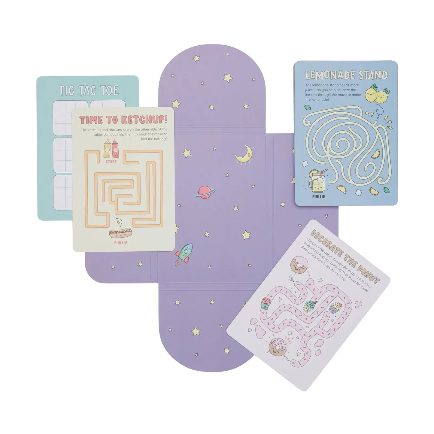 24 activity cards - mini mazes OOLY