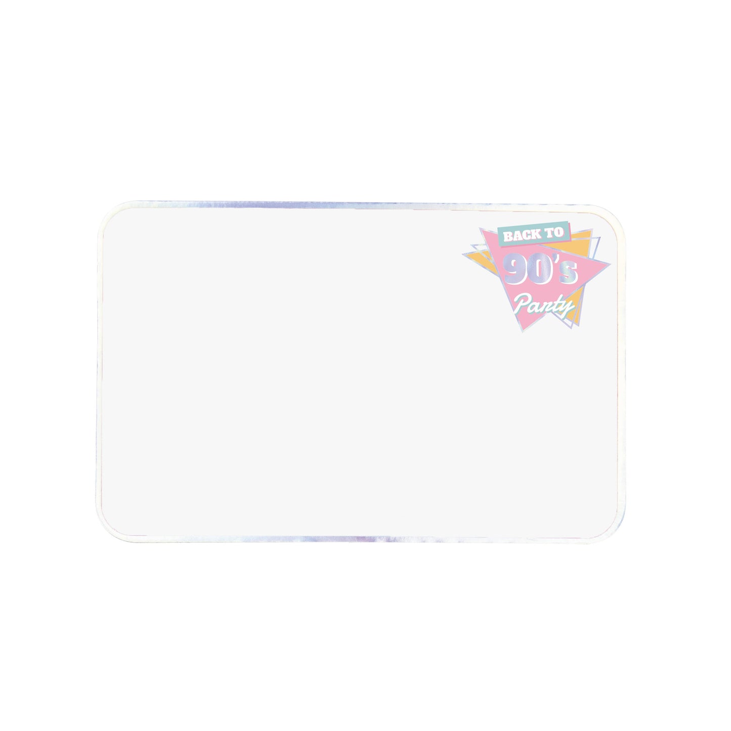 90'S PARTY CARD SET OF 8