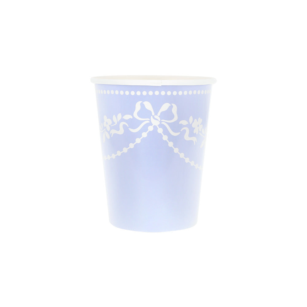 Rococo blue cups