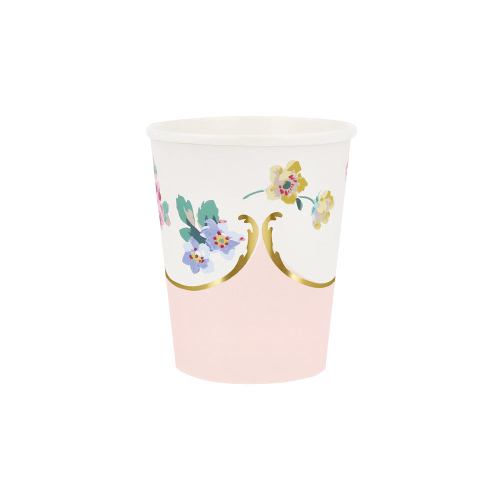 Rococo posy cups