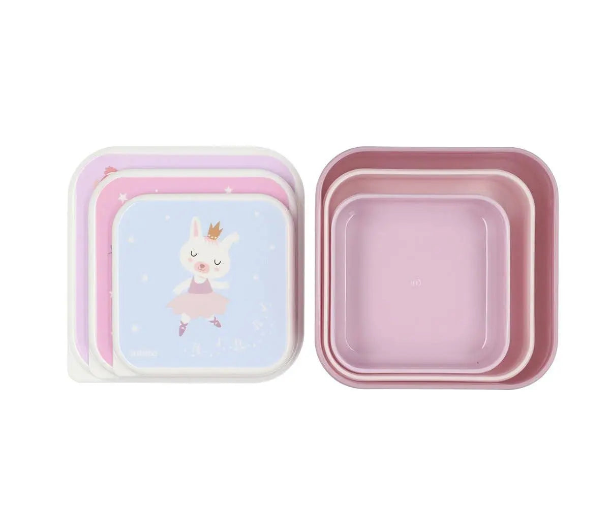 3 Ballet Lunch Boxes Tutete