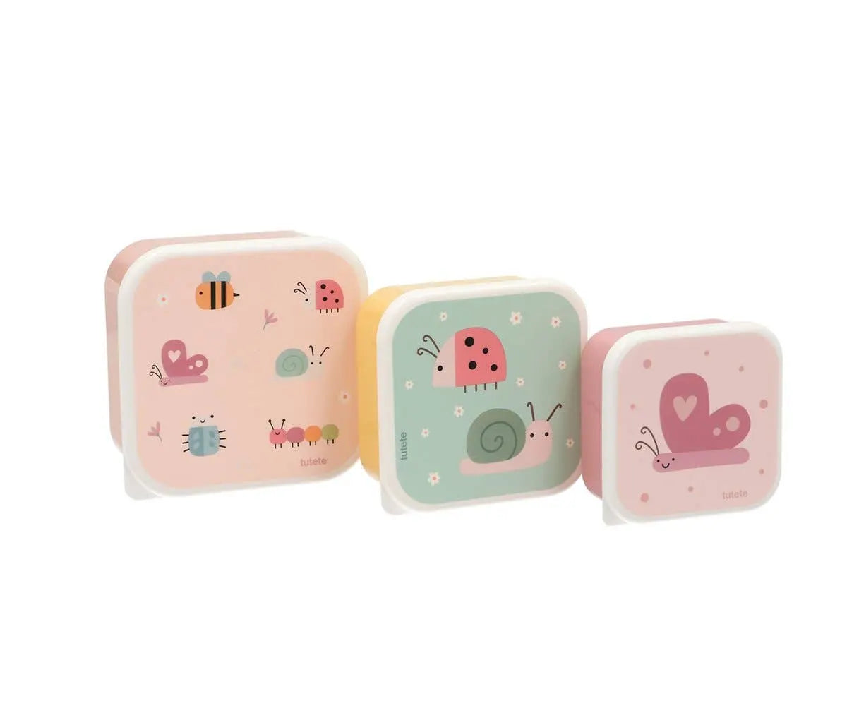 3 Bugs Lunch Boxes Tutete