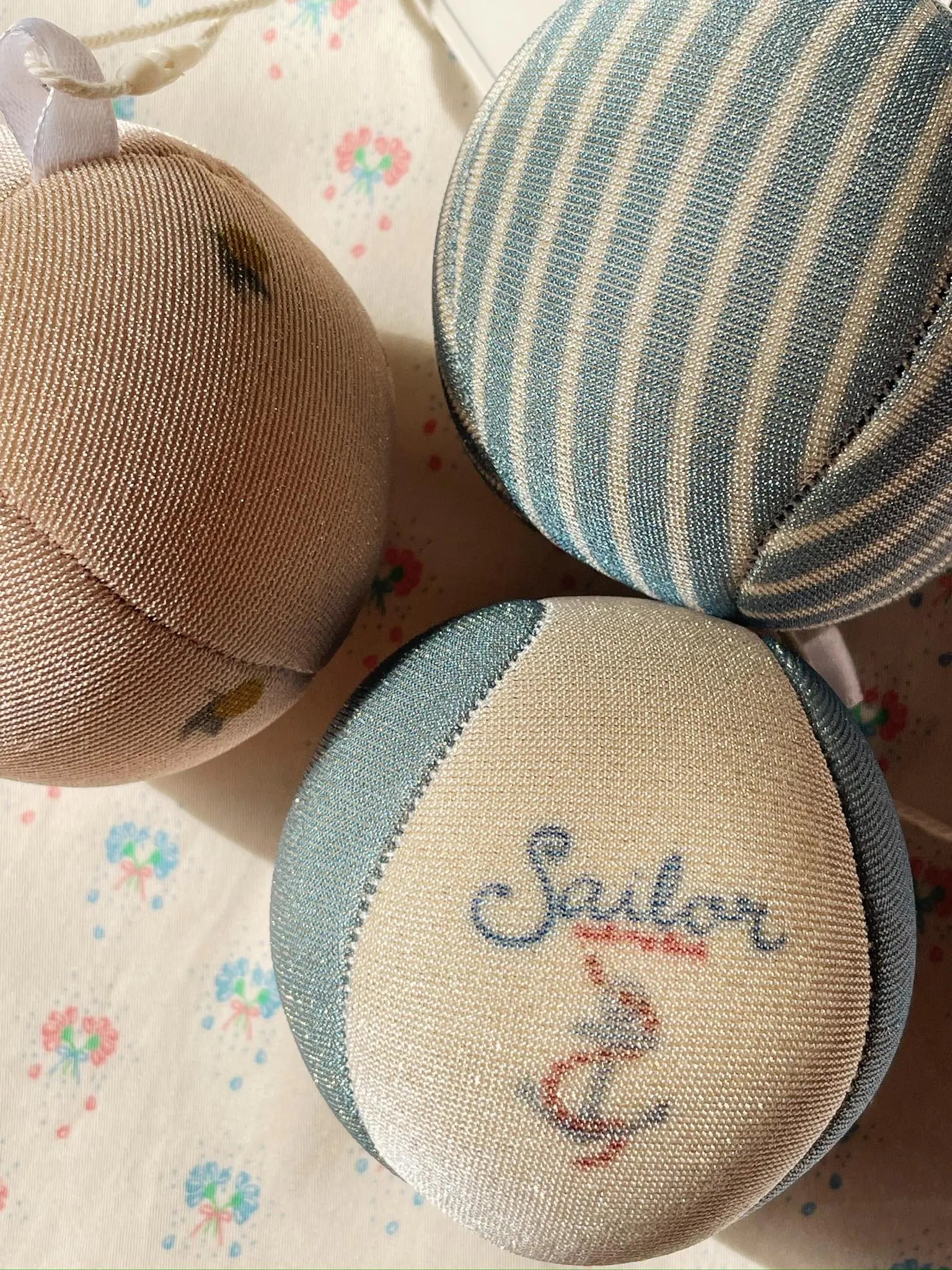 3 pack Neoprene Beach Ball - Lemon Konges Slojd